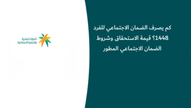 كم يصرف الضمان الاجتماعي للفرد 1448؟ قيمة الاستحقاق وشروط الضمان الاجتماعي المطور